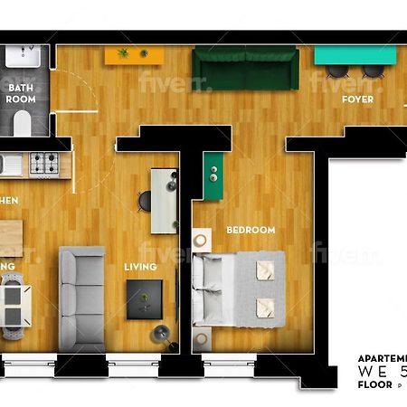 Arbio I Retro Apart Near Leipzig Hauptbahnhof Eksteriør billede