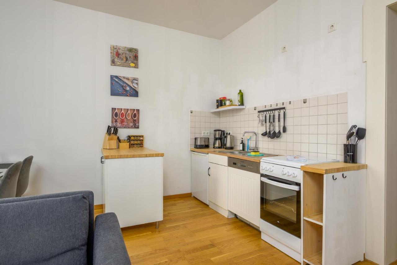 Arbio I Retro Apart Near Leipzig Hauptbahnhof Eksteriør billede