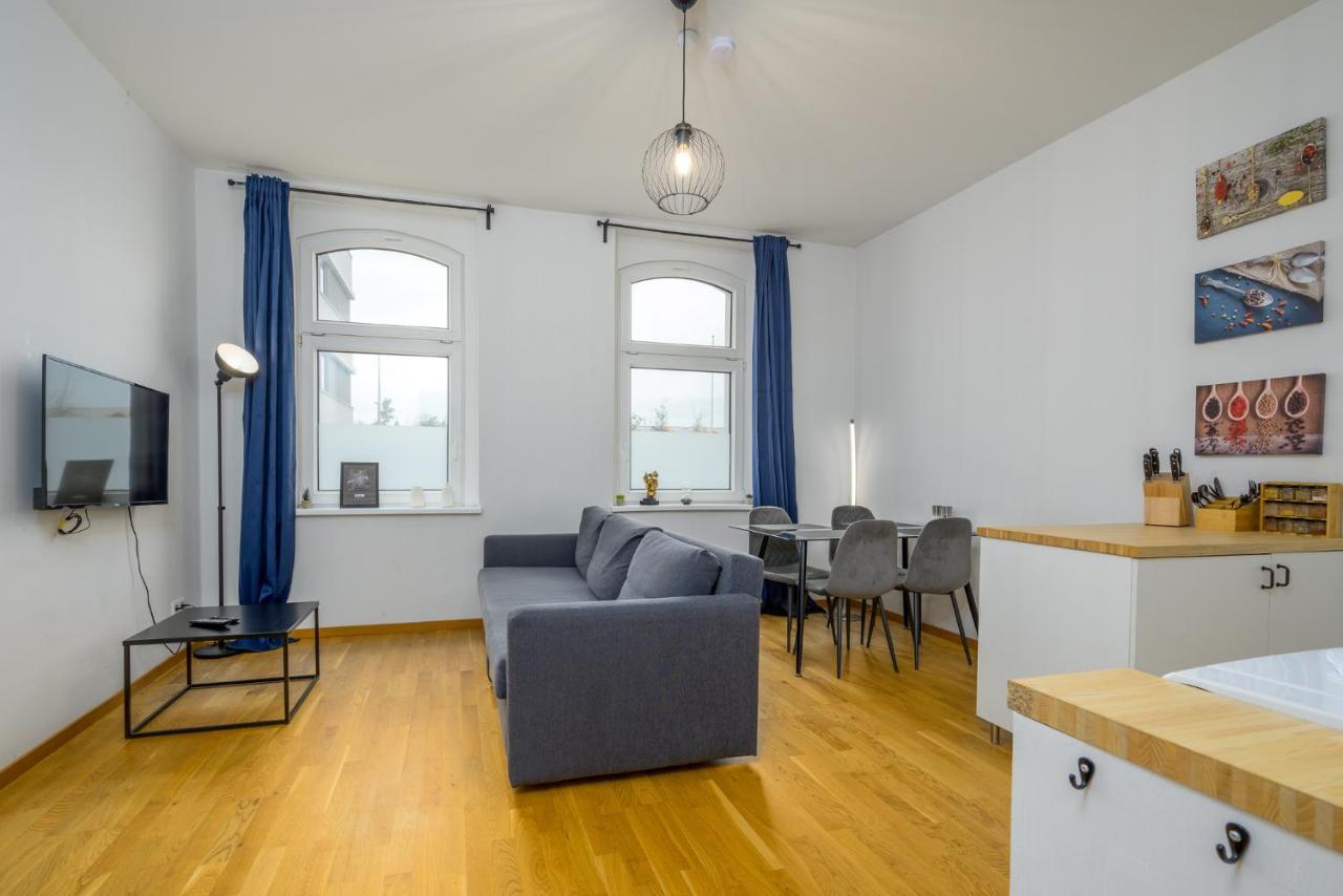 Arbio I Retro Apart Near Leipzig Hauptbahnhof Eksteriør billede