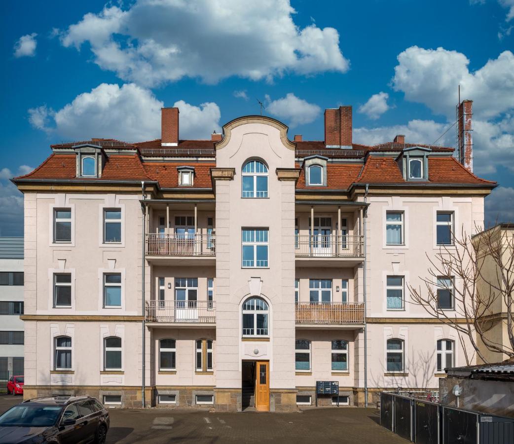 Arbio I Retro Apart Near Leipzig Hauptbahnhof Eksteriør billede