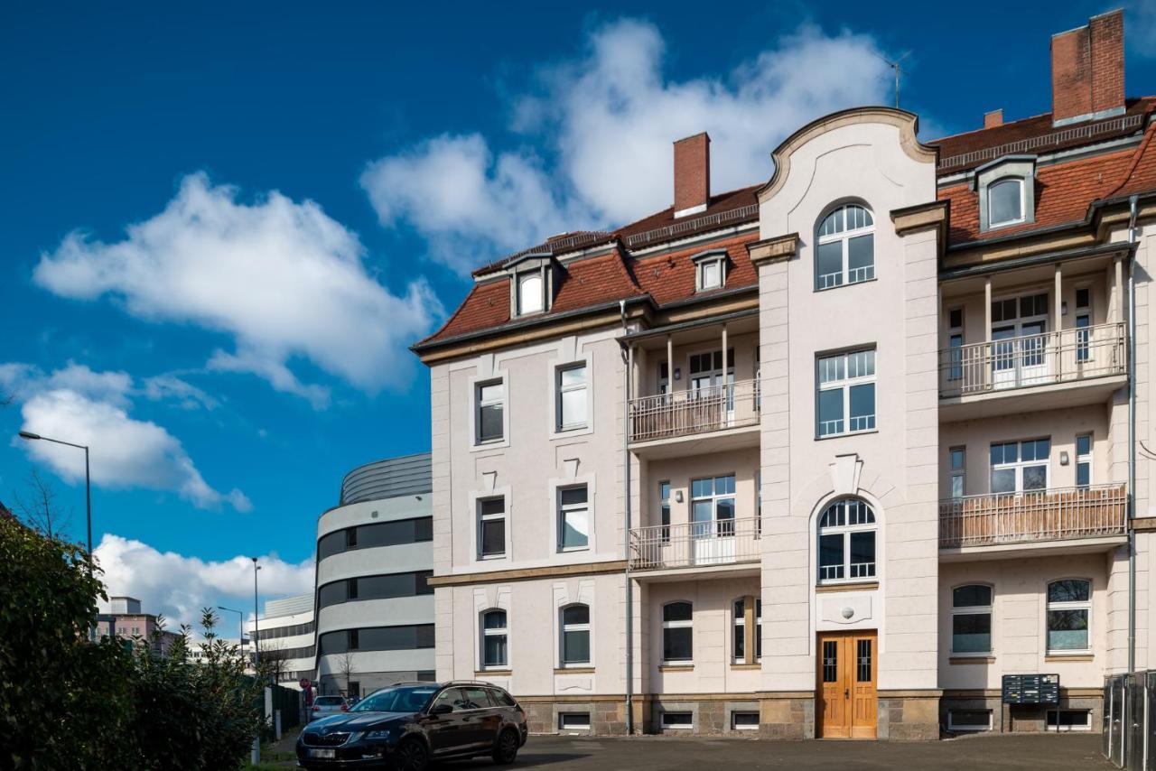 Arbio I Retro Apart Near Leipzig Hauptbahnhof Eksteriør billede